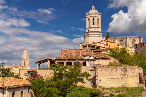 Bell Tower of Girona Cathedral, Girona, Spain