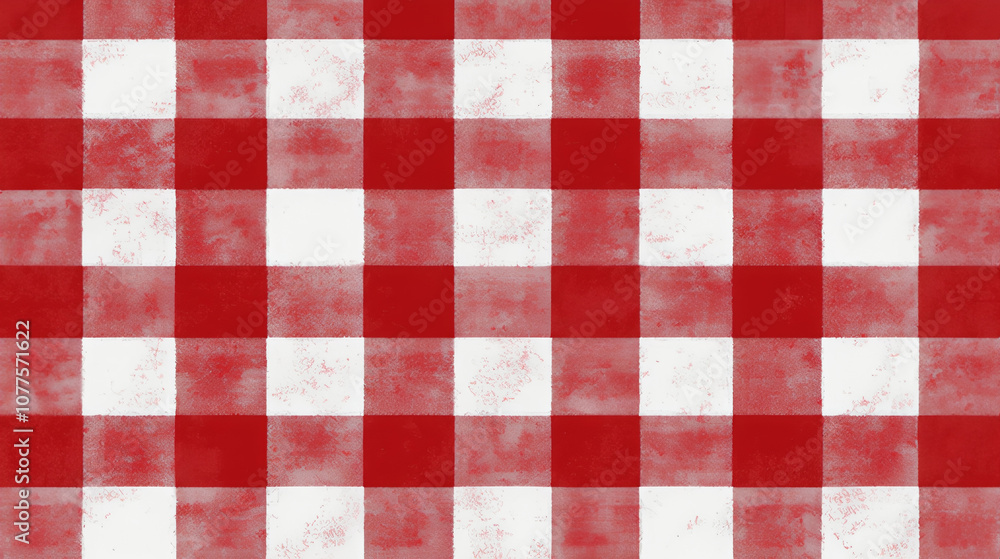 Tablecloth with red seamless pattern design Tablecloth with red seamless pattern design