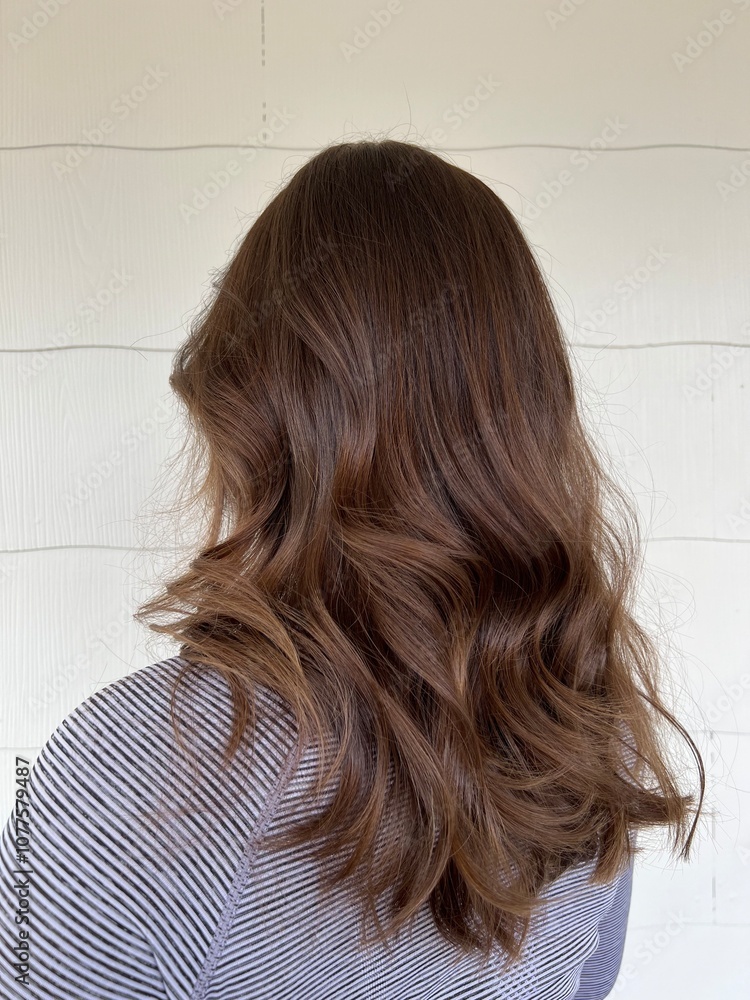 Naklejka premium Brunette