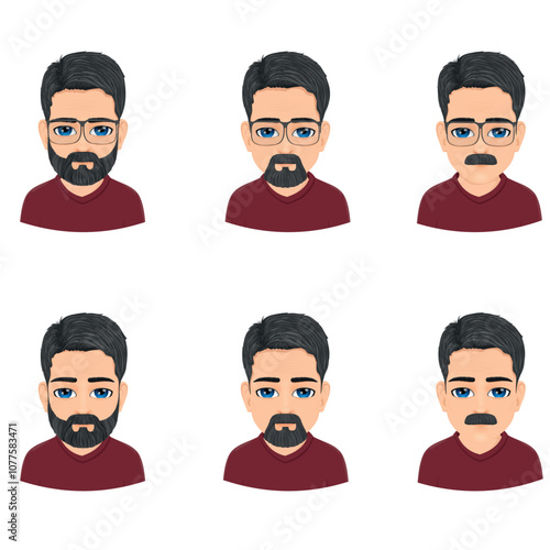 Portrait of a man of advanced or mature age