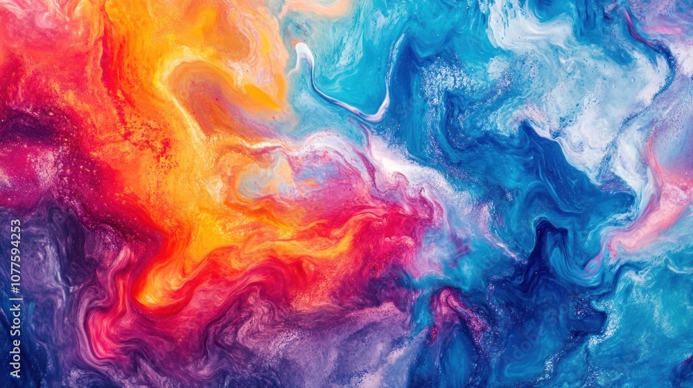 Abstract Colorful Swirls Abstract Colorful Swirls