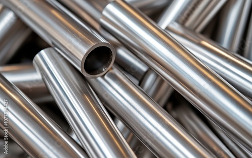 Obraz na płótnie Explore the versatility and applications of stainless steel tubes in modern industry w salonie