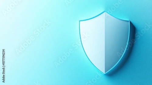 Free Download A shield icon appears prominently on a gradient background, illustrating the theme of cybersecurity and the importance of online safety. Generative AI - GFXLoad