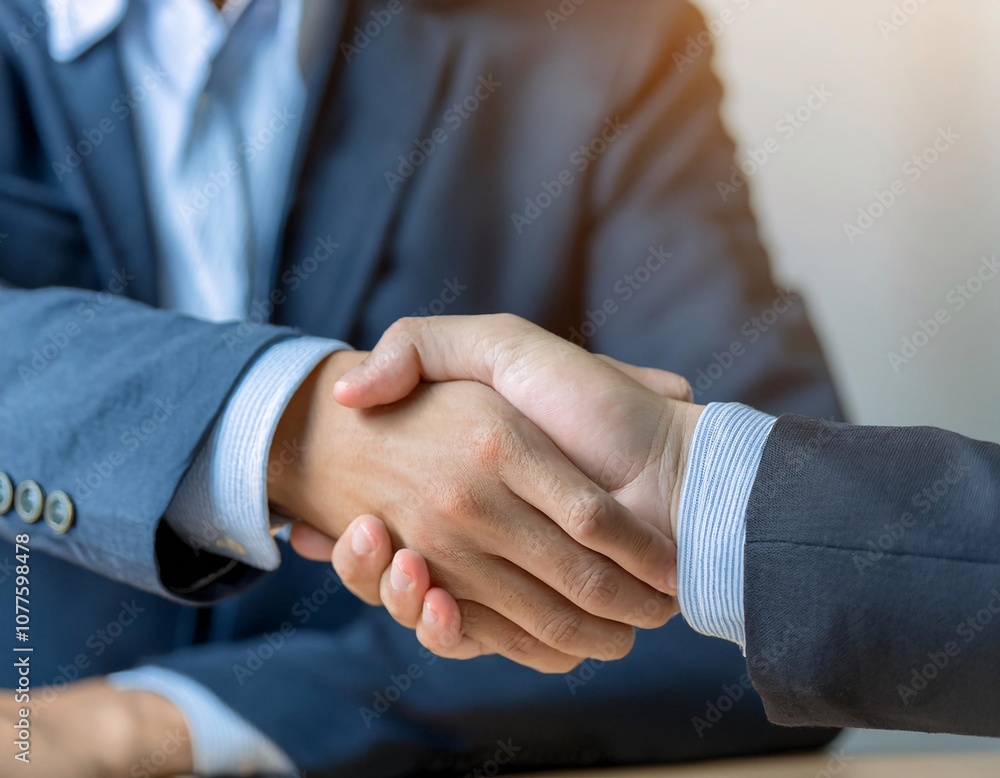 an HR Human Resources manager or employer who is selecting or handing over something to an employee.