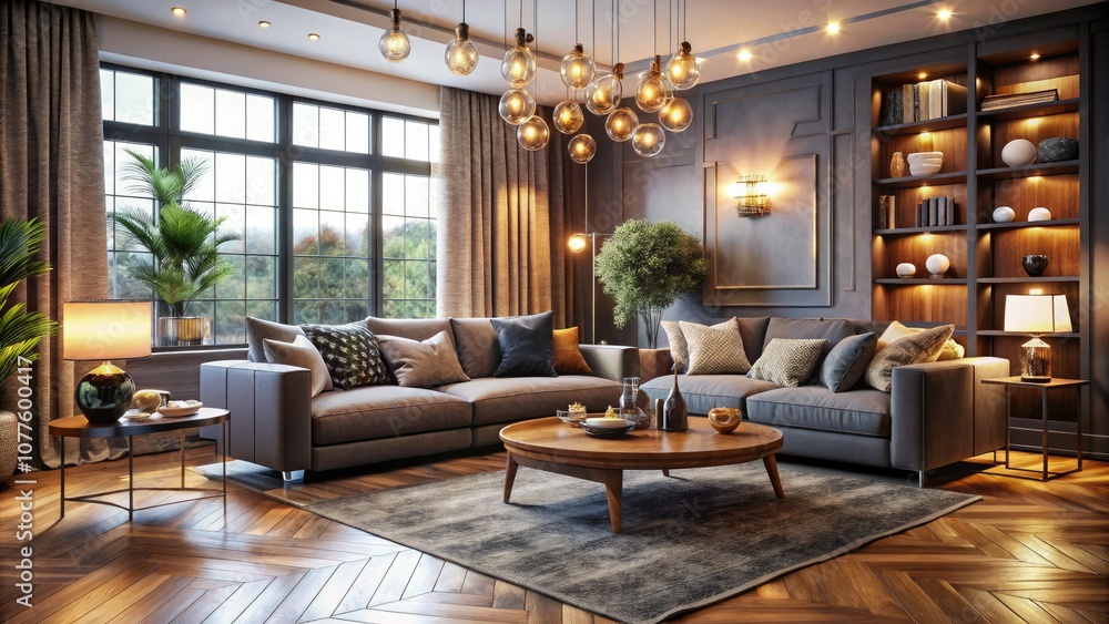 Transform your living space with a chic sofa and refined decor, crafting a warm and inviting atmosphere that perfectly blends contemporary style with comfort. Transform your living space with a chic sofa and refined decor, crafting a warm and inviting atmosphere that perfectly blends contemporary style with comfort.