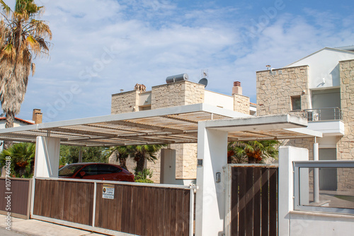 Fototapeta Naklejka Na Ścianę i Meble -  Greece villa house 