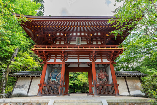 女人高野室生寺 仁王門　奈良県宇陀市室生