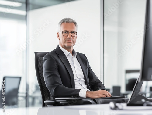 Professional business headshot of a senior manager