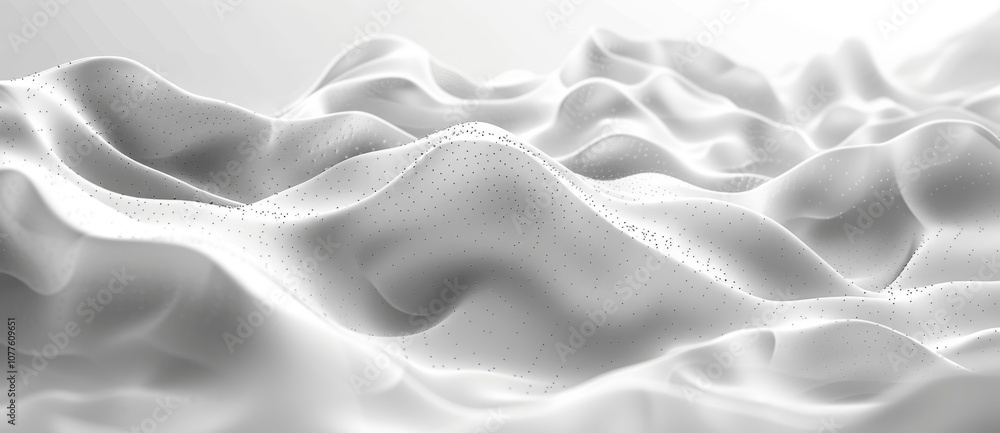 Modern Abstract White Background with Wavy Lines and Gradient Modern Abstract White Background with Wavy Lines and Gradient