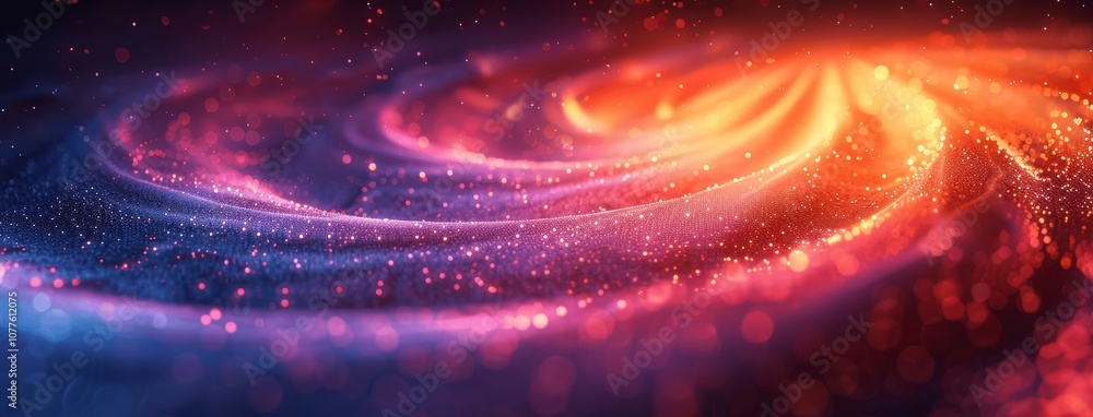 Futuristic Abstract Design with Colorful Spiral Lines Futuristic Abstract Design with Colorful Spiral Lines
