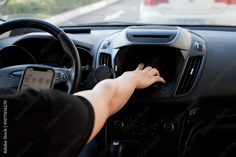 man using navigation
man using navigation