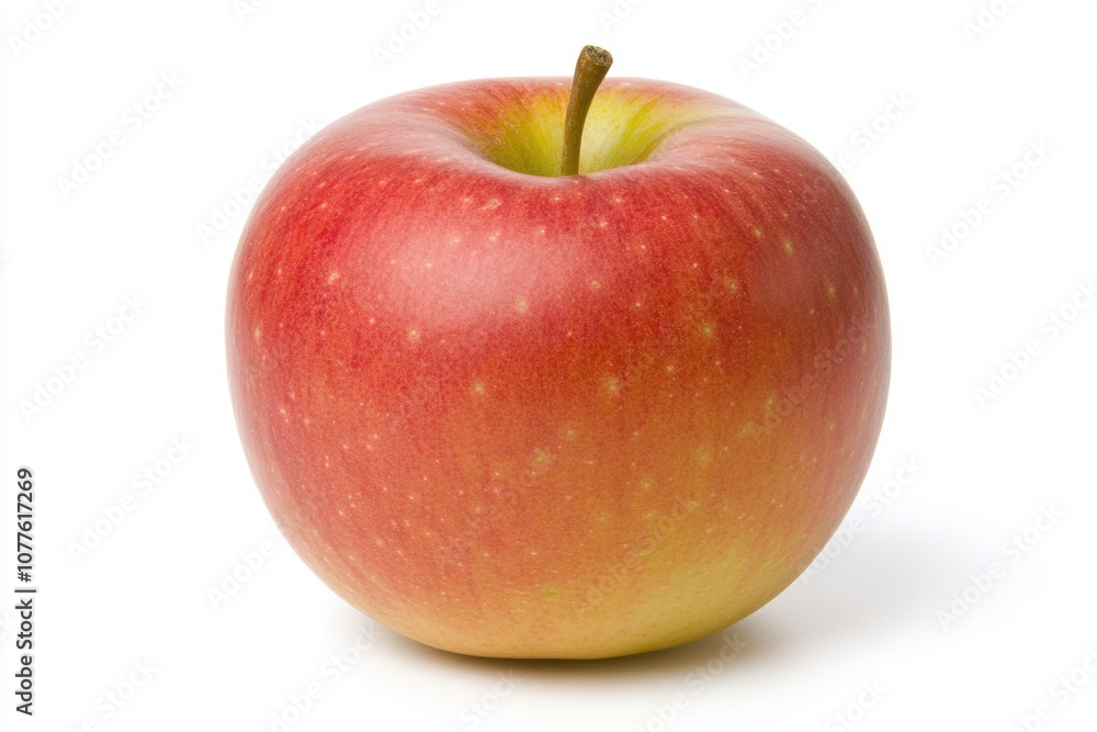 Fresh Red Fruit Isolated on White Surface - Stock Image for Advertising, Healthy Eating, and Food Marketing Fresh Red Fruit Isolated on White Surface - Stock Image for Advertising, Healthy Eating, and Food Marketing