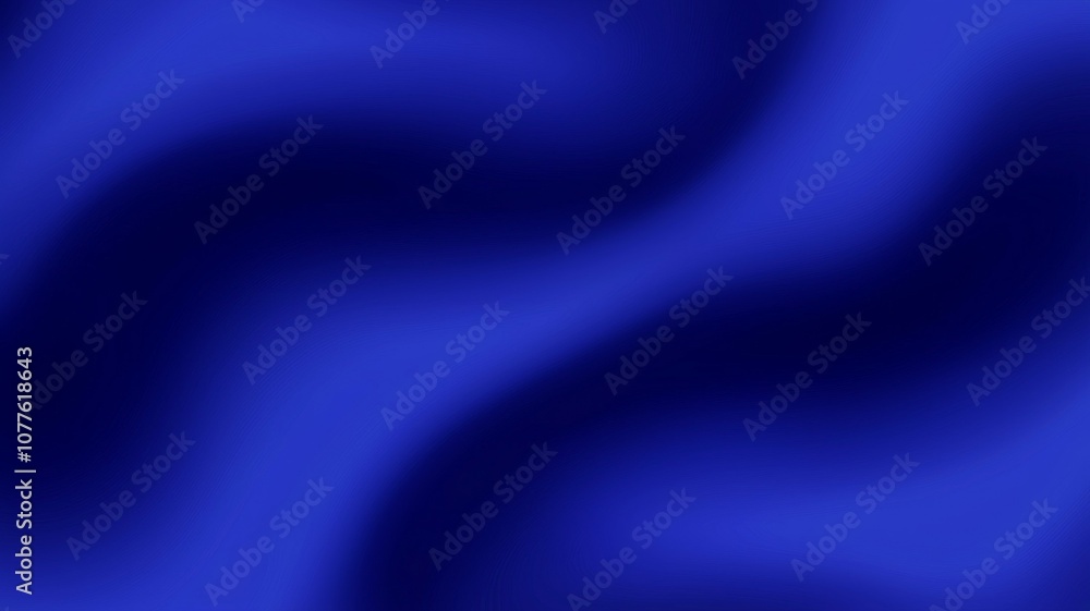 Obraz premium A blue wave pattern with a blue background