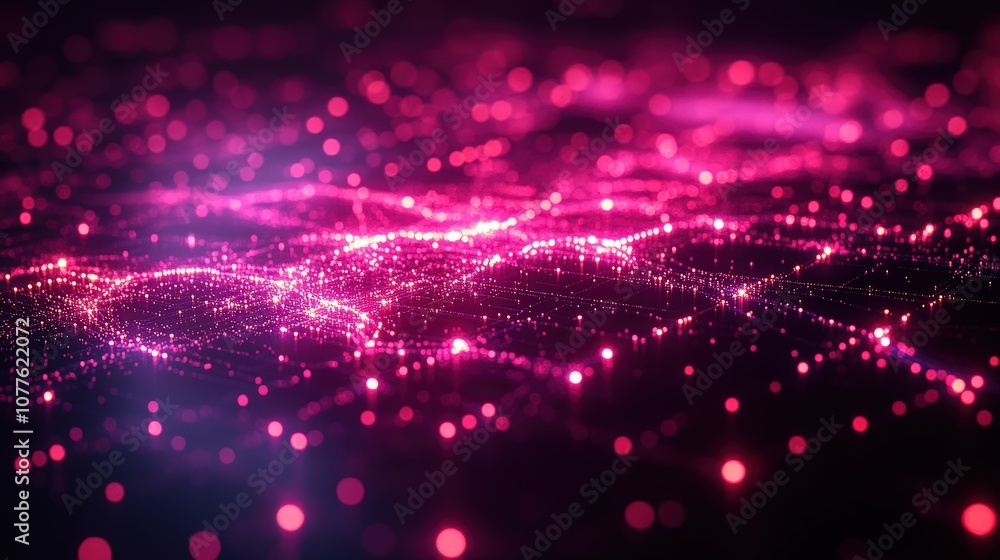 Abstract digital world map, concept of global networks and connectivity, information exchange and telecommunications Abstract digital world map, concept of global networks and connectivity, information exchange and telecommunications
