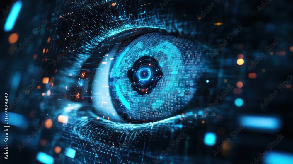 Digital Eye - Futuristic Vision Digital Eye - Futuristic Vision