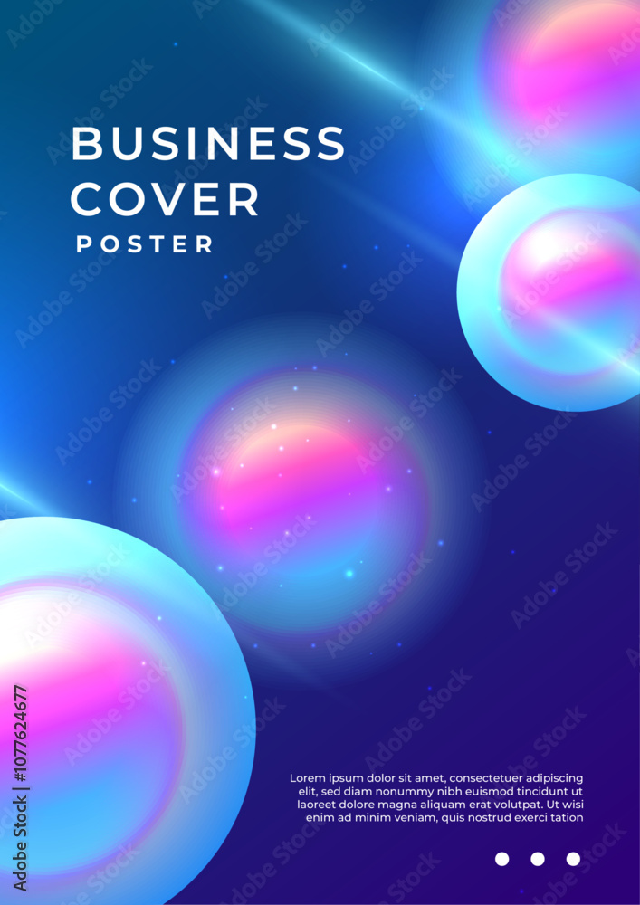 Obraz premium Abstract Blue Pink And White Geometrical Design Background