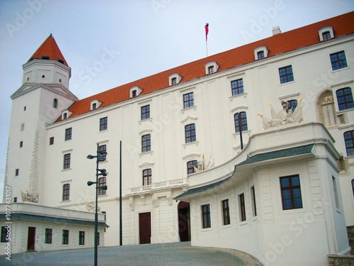 Main entrance of Bratislava castle