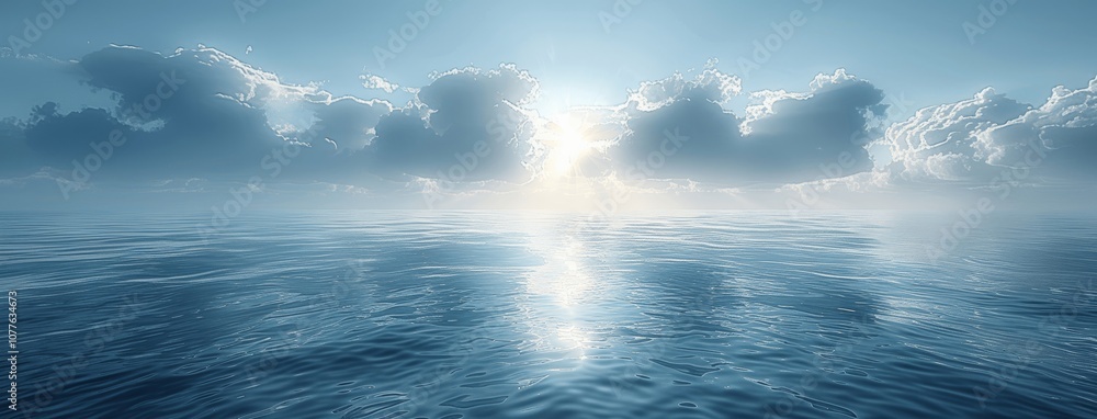 Minimalist Futuristic Ocean Background Minimalist Futuristic Ocean Background
