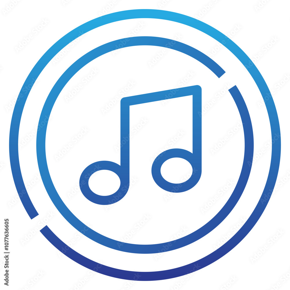 Music Button Icon Music Button Icon