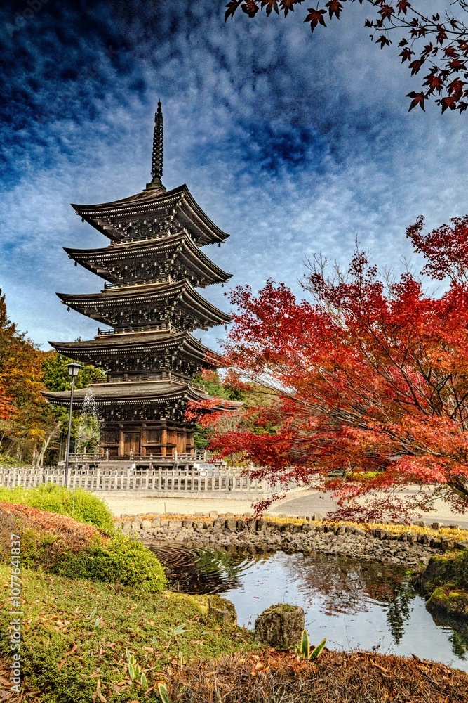 Naklejka premium 紅葉の定義