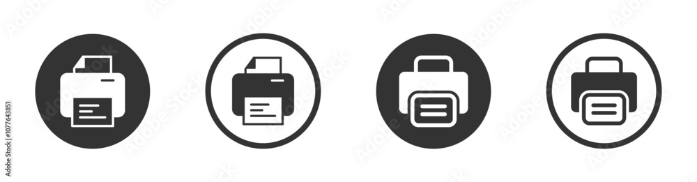 Print vector icon concepts. Printer vector icon. Print sign or icons set Print vector icon concepts. Printer vector icon. Print sign or icons set