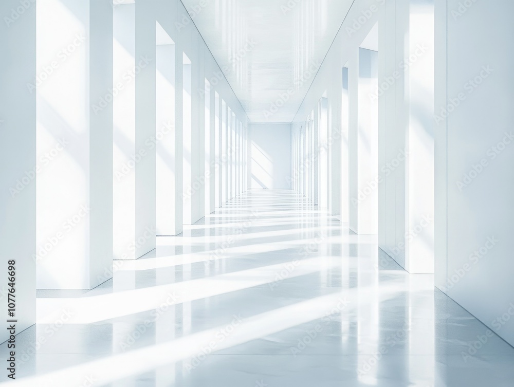 Obraz premium Modern Elevator Hall