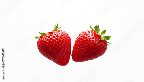 Wallpaper Mural Strawberry isolated on transparent png isolated with white highlights, png Torontodigital.ca