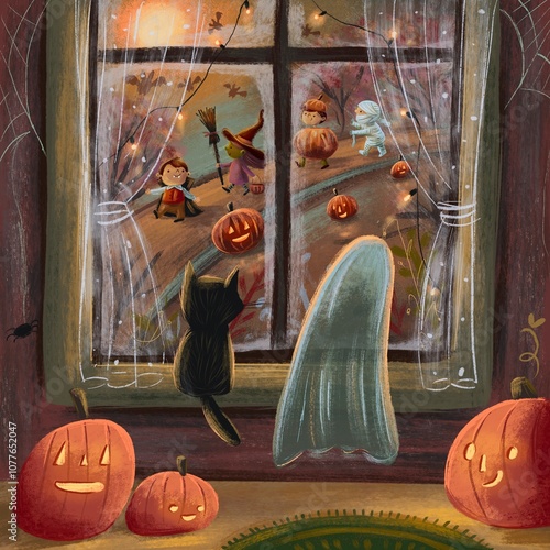 Halloween illustration photo