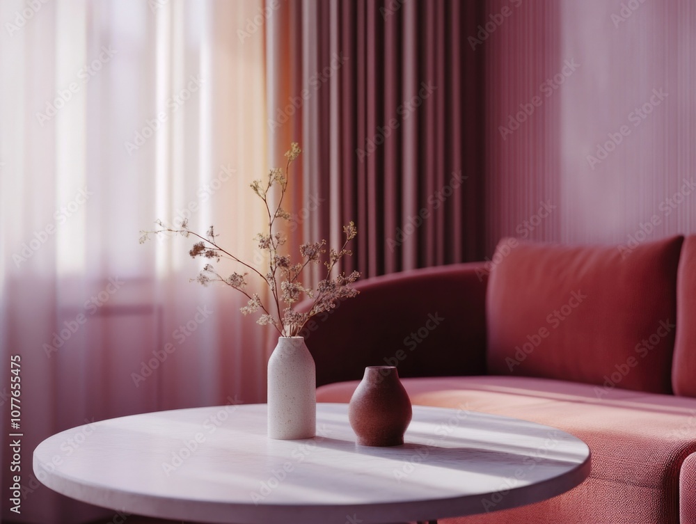 Fototapeta premium Vintage Interior Living Room Decoration