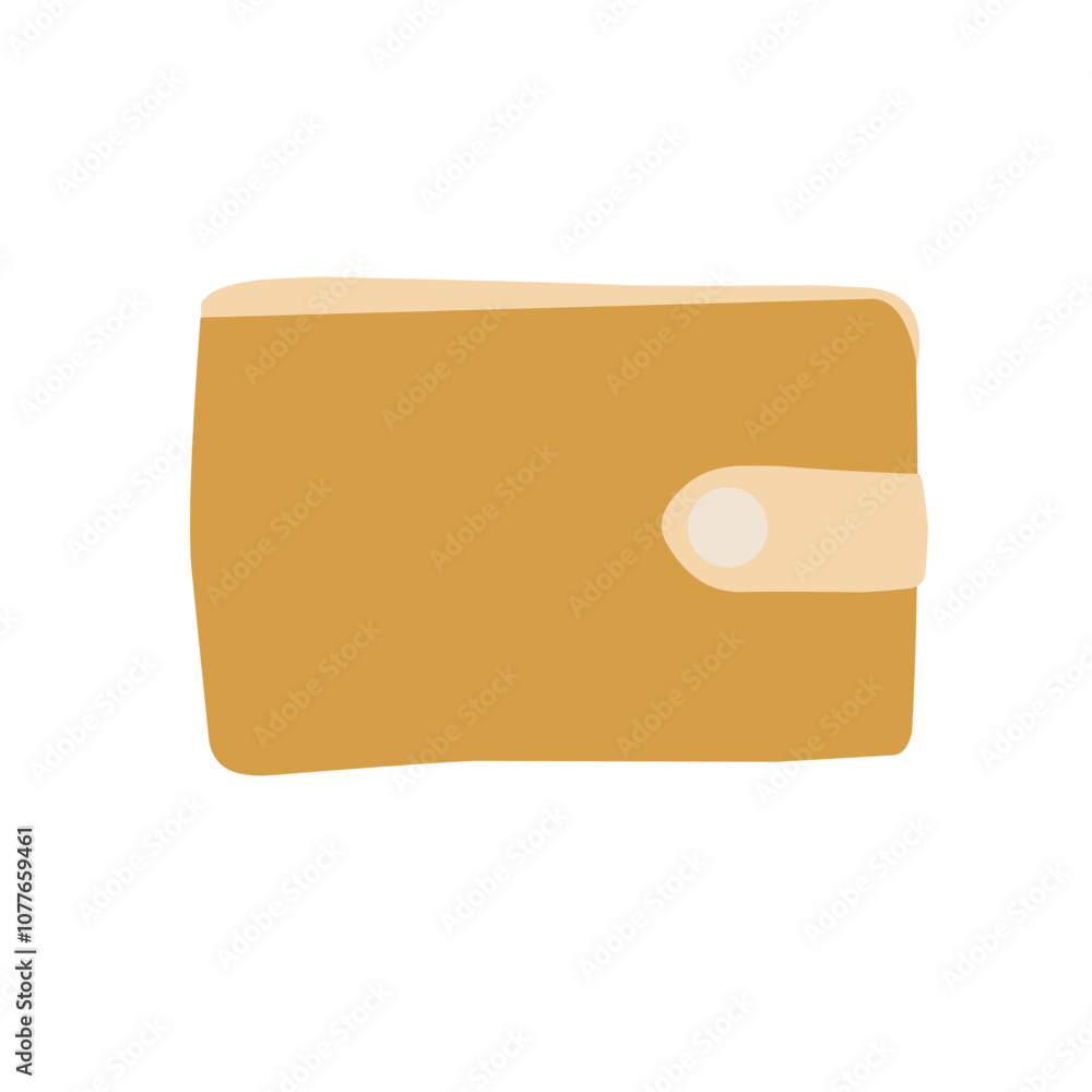 Wallet with money illustration Wallet with money illustration