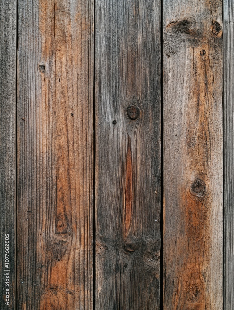 Naklejka premium Rustic Wooden Wall Texture