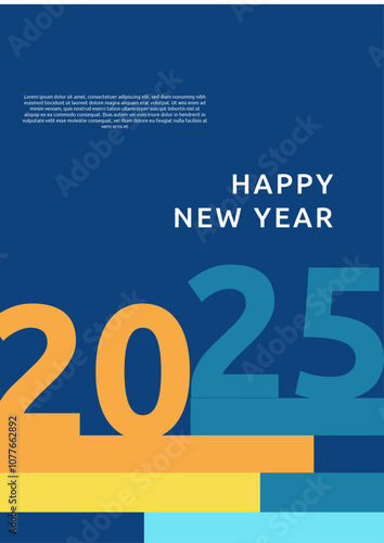 Wallpaper Mural Blue Yellow And Orange 2025 Abstract Shape Cover Poster Design Background Torontodigital.ca