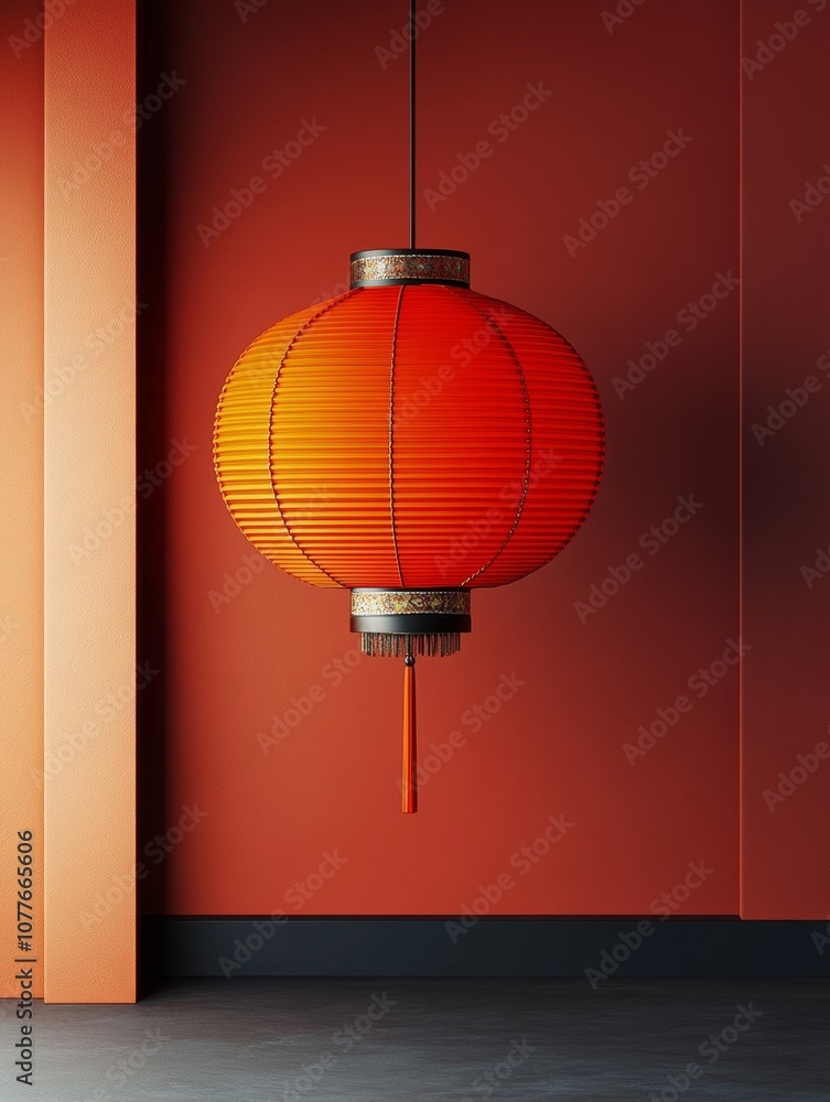 Obraz premium chinese lantern on the wall