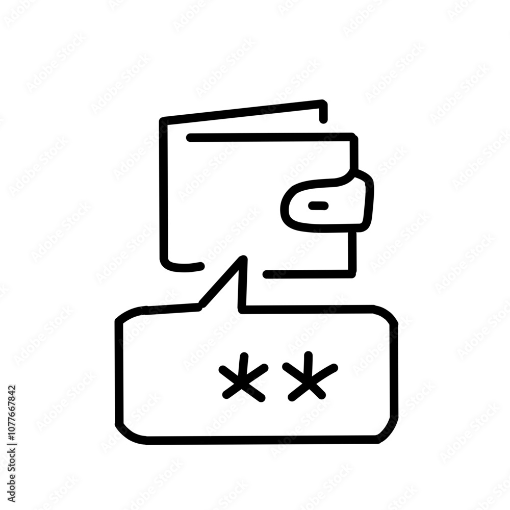 Wallet vector illustration Wallet vector illustration