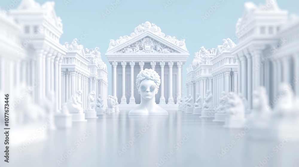 Obraz premium illustration of church