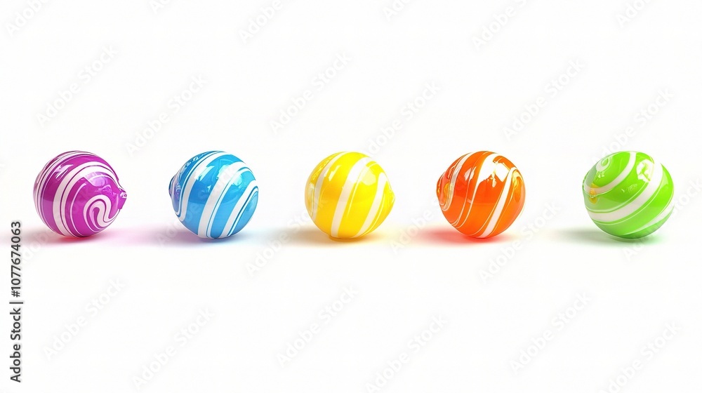 A Beautiful Display of Colorful Candy Spheres in Various Bright Shades Perfect for Celebrations, Parties, and Sweet Treats, Evoking a Playful Atmosphere for All Ages A Beautiful Display of Colorful Candy Spheres in Various Bright Shades Perfect for Celebrations, Parties, and Sweet Treats, Evoking a Playful Atmosphere for All Ages