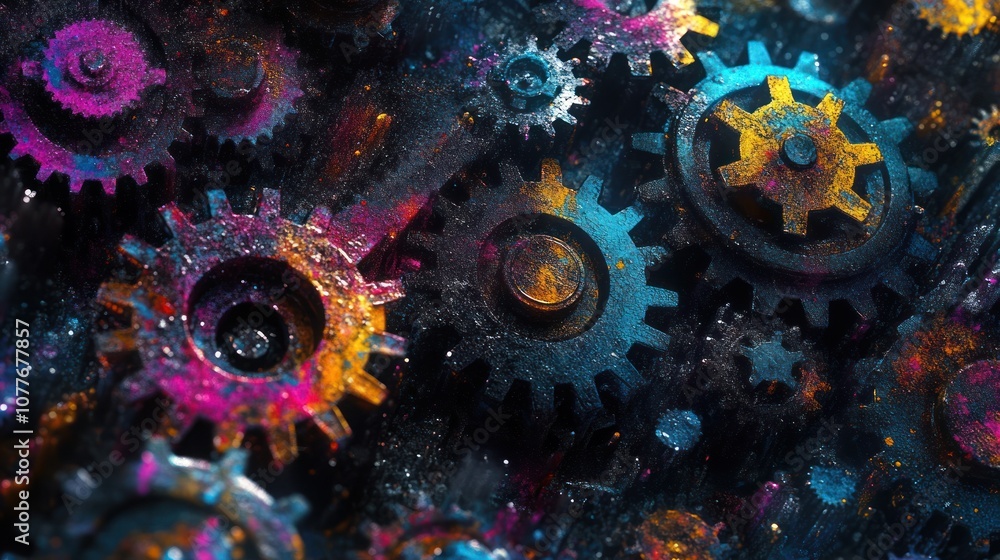 Colorful Gears Colorful Gears
