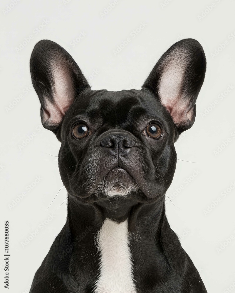 Charming French Bulldog Portrait with Distinctive Ears and Expressive Face, Perfect for Dog Lovers and Pet Enthusiasts
Charming French Bulldog Portrait with Distinctive Ears and Expressive Face, Perfect for Dog Lovers and Pet Enthusiasts