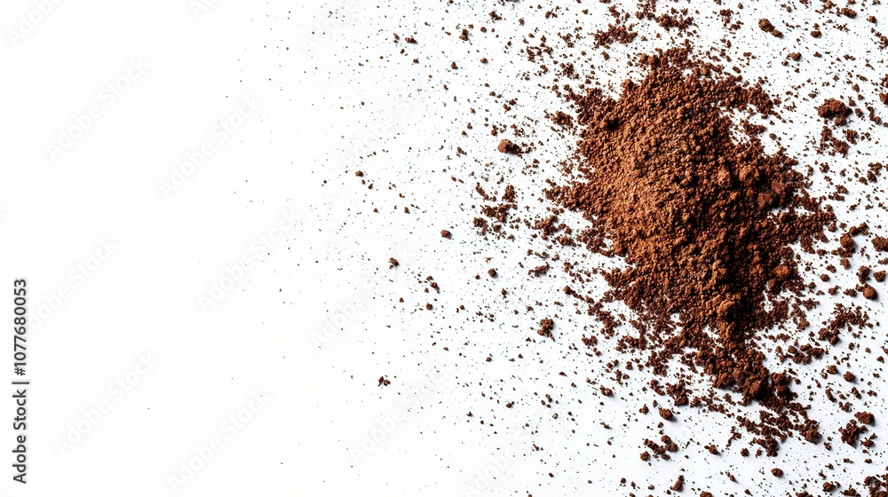 Natural Soil and Dirt Pile Isolated on a White Background Ideal for Environmental and Agriculture Projects Natural Soil and Dirt Pile Isolated on a White Background Ideal for Environmental and Agriculture Projects