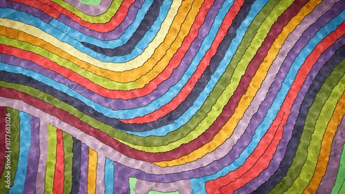 abstract background with colourful stripes