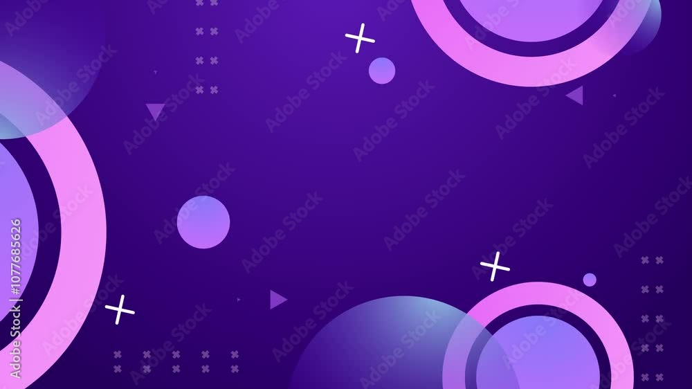 purple and pink toned geometric shapes and gradient effects in an abstract background seamless 4k video background motion pop art design purple and pink toned geometric shapes and gradient effects in an abstract background seamless 4k video background motion pop art design