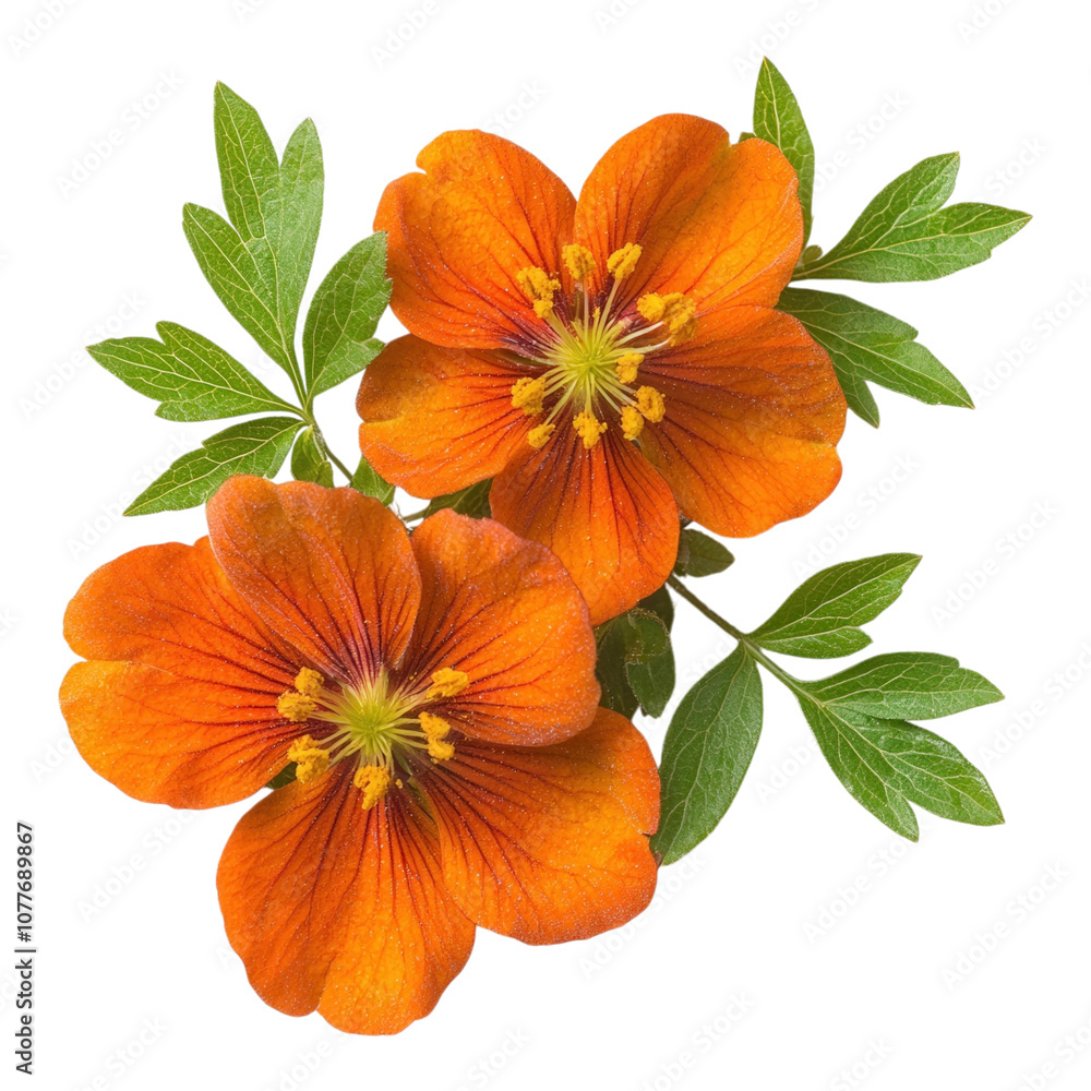 Vibrant Orange Flowers Blooming Botanical Floral Nature Spring Summer Closeup Macro Garden Petals Vibrant Orange Flowers Blooming Botanical Floral Nature Spring Summer Closeup Macro Garden Petals