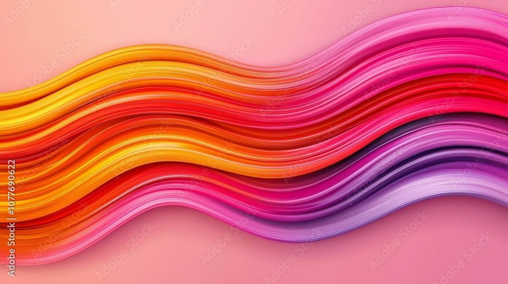 Vibrant, flowing lines in warm hues of orange, pink, and purple create an artistic wave effect against a soft background. Vibrant, flowing lines in warm hues of orange, pink, and purple create an artistic wave effect against a soft background.