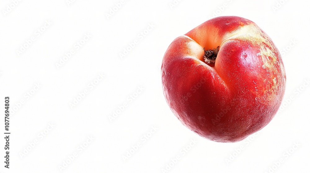 Fresh and Juicy Peach Isolated on White Background Perfect for Food Photography and Design Projects Highlighting Natural Fruits and Healthy Lifestyle Choices Fresh and Juicy Peach Isolated on White Background Perfect for Food Photography and Design Projects Highlighting Natural Fruits and Healthy Lifestyle Choices