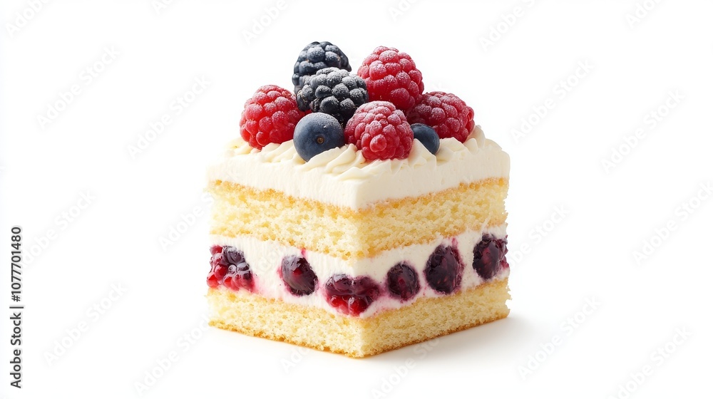 cake with berries cake with berries