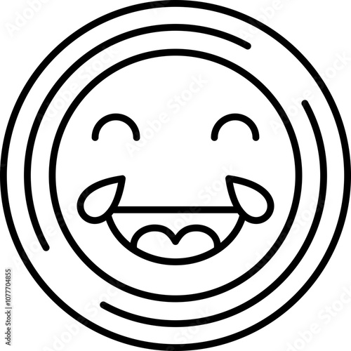 Laughing Face Icon
