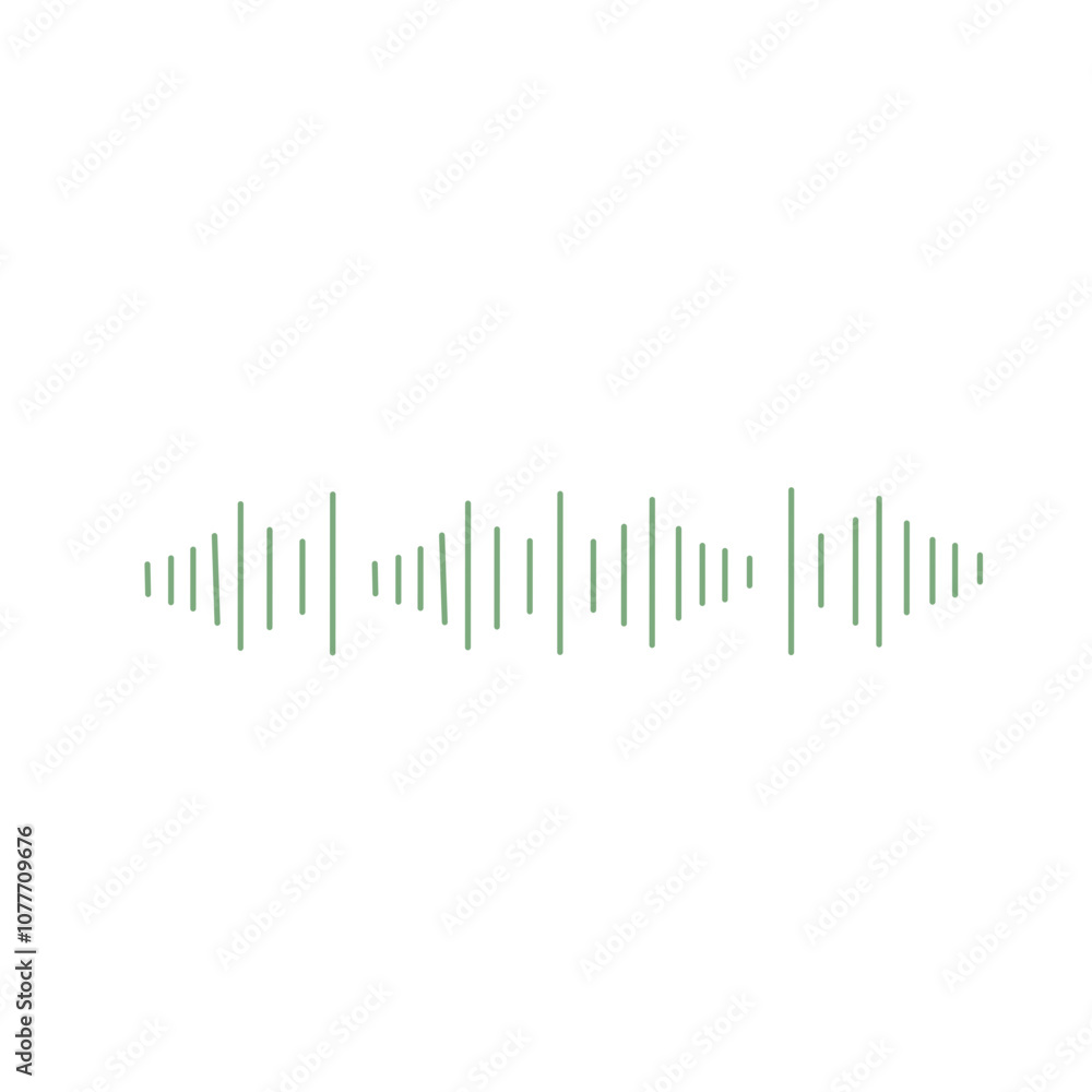 Sound waves vector Sound waves vector
