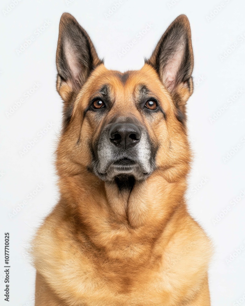 Loyal German Shepherd Portrait with Intelligent Eyes and Strong Build, Ideal for Dog Lovers and Working Dog Enthusiasts
Loyal German Shepherd Portrait with Intelligent Eyes and Strong Build, Ideal for Dog Lovers and Working Dog Enthusiasts