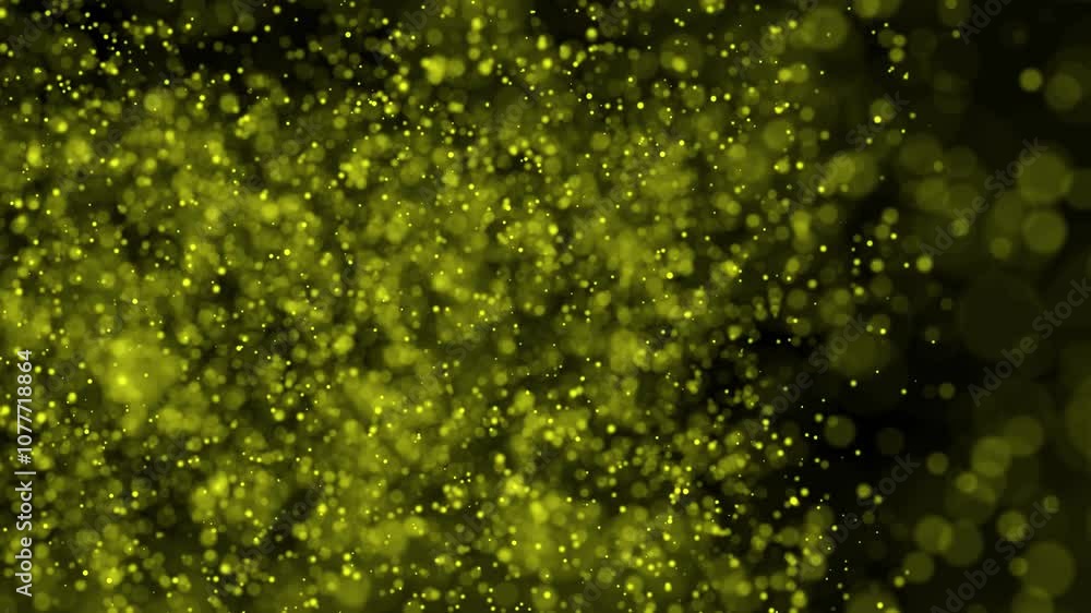 Gold orange glow particle flickering background. Gold orange glow particle flickering background.