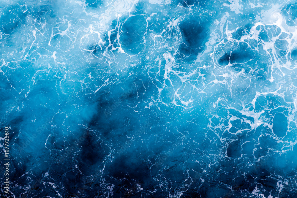 Water surface background. Aerial view of picturesque foamy water. Can be used in covers, packaging, posters, textures, presentations, art and design projects. Awesome nature background image. Water surface background. Aerial view of picturesque foamy water. Can be used in covers, packaging, posters, textures, presentations, art and design projects. Awesome nature background image.